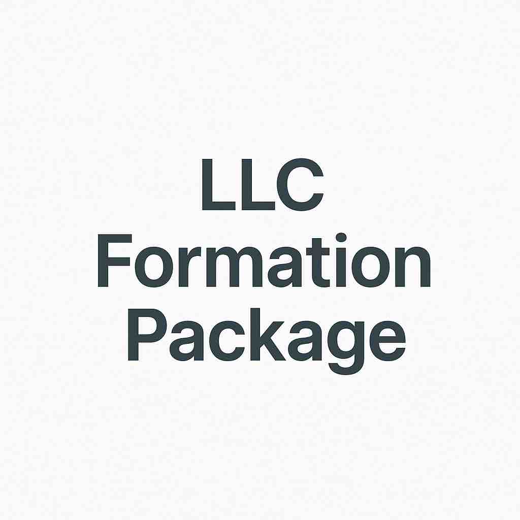 LLC formation package graphic